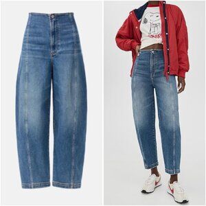 NWT PISTOLA Blair High Rise Seamed Barrel Jean - Soho -VARIOUS